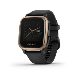 GARMIN VENU SQUARE MUSIC (BLACK ROSE GOLD)