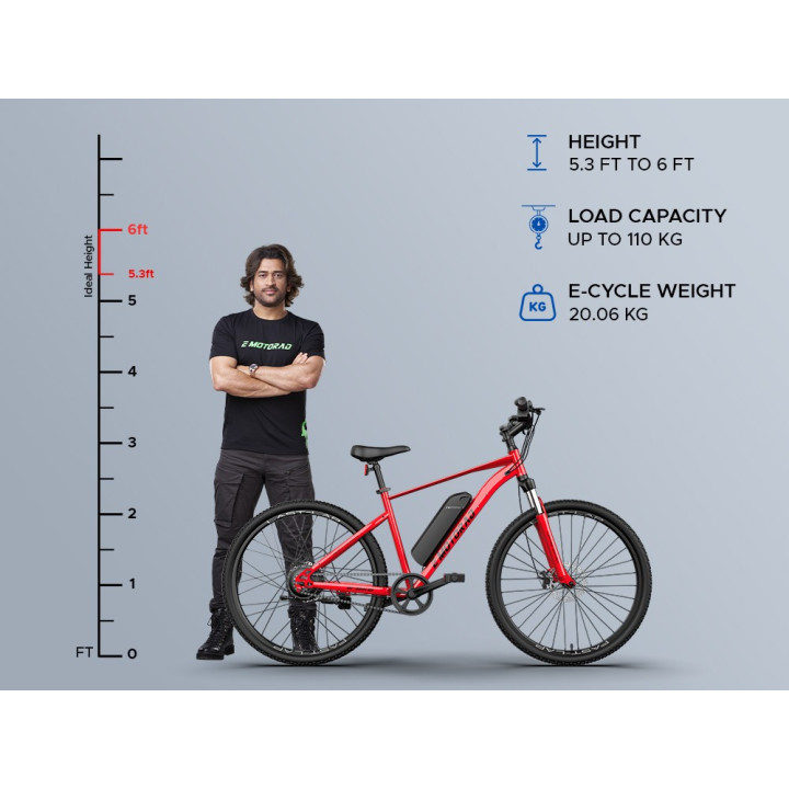 E Motorad X1 Cycle | Sporty, Durable & Performance Bicycle