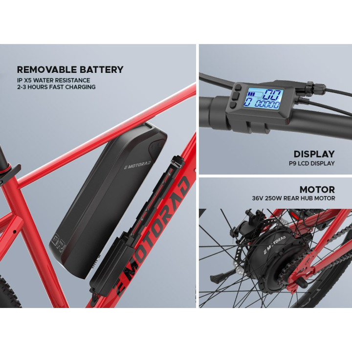 E Motorad X1 Cycle | Sporty, Durable & Performance Bicycle