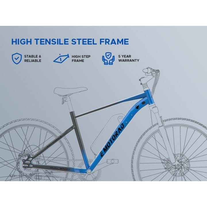 E Motorad X1 Cycle | Sporty, Durable & Performance Bicycle