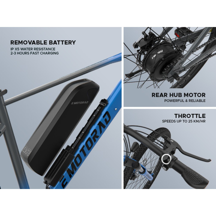 E Motorad X1 Cycle | Sporty, Durable & Performance Bicycle