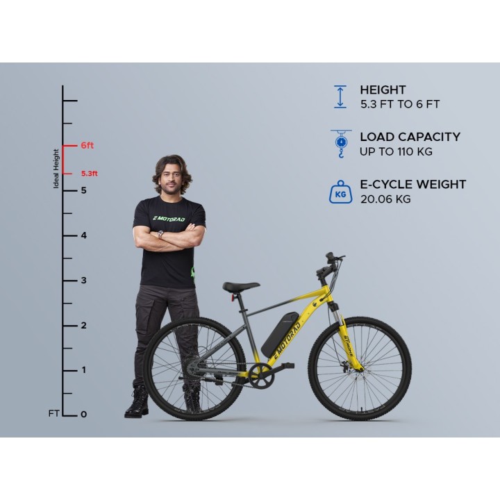 E Motorad X1 Cycle | Sporty, Durable & Performance Bicycle