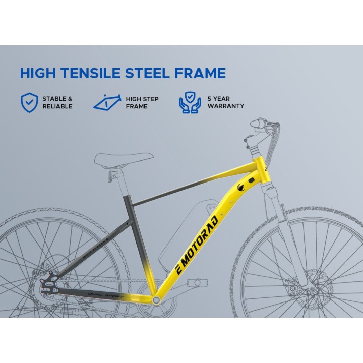 E Motorad X1 Cycle | Sporty, Durable & Performance Bicycle
