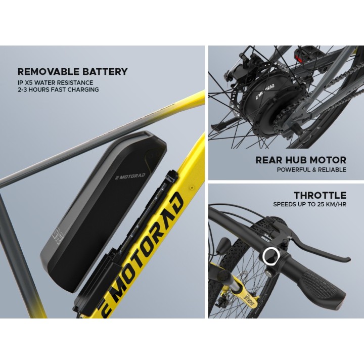 E Motorad X1 Cycle | Sporty, Durable & Performance Bicycle