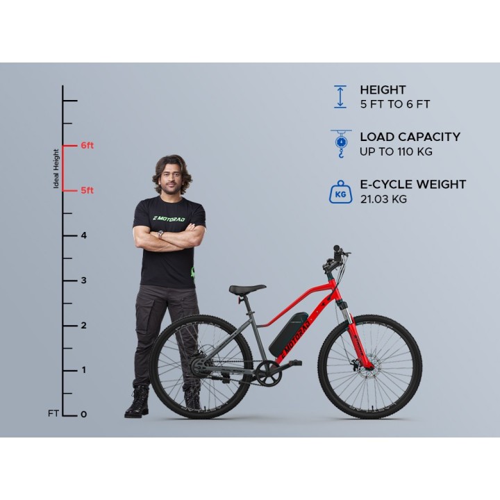 E Motorad X2 Cycle | Rugged, Sporty & Performance Bicycle