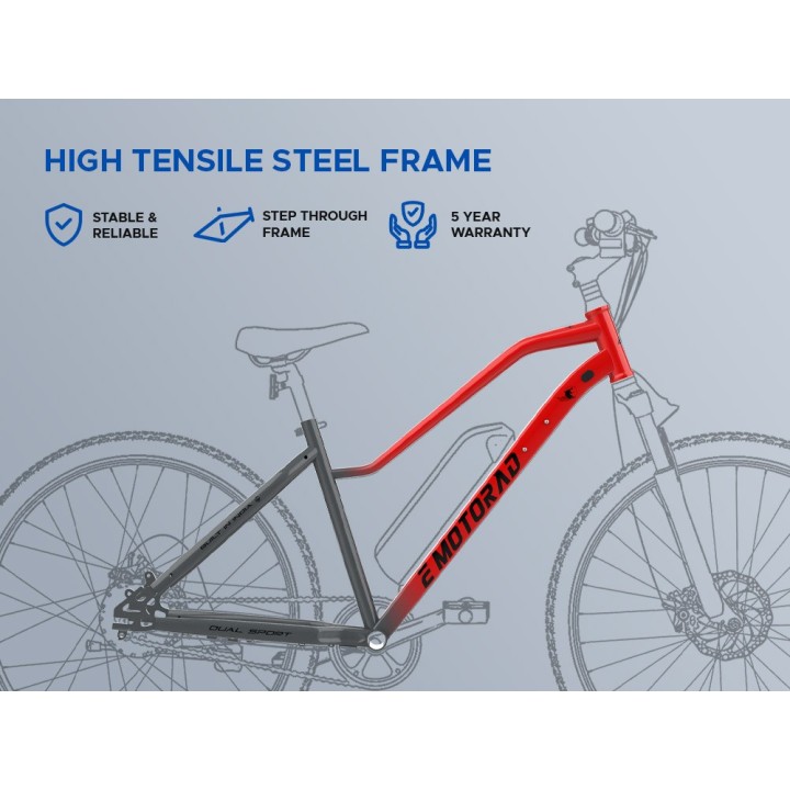 E Motorad X2 Cycle | Rugged, Sporty & Performance Bicycle