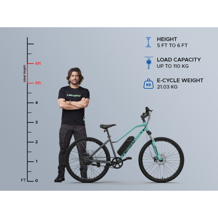 E Motorad X2 Cycle | Rugged, Sporty & Performance Bicycle