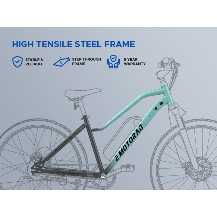 E Motorad X2 Cycle | Rugged, Sporty & Performance Bicycle