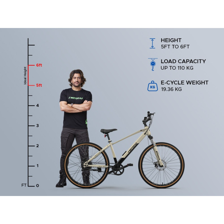 E Motorad X3 Cycle | Rugged, Sporty & Performance Bicycle