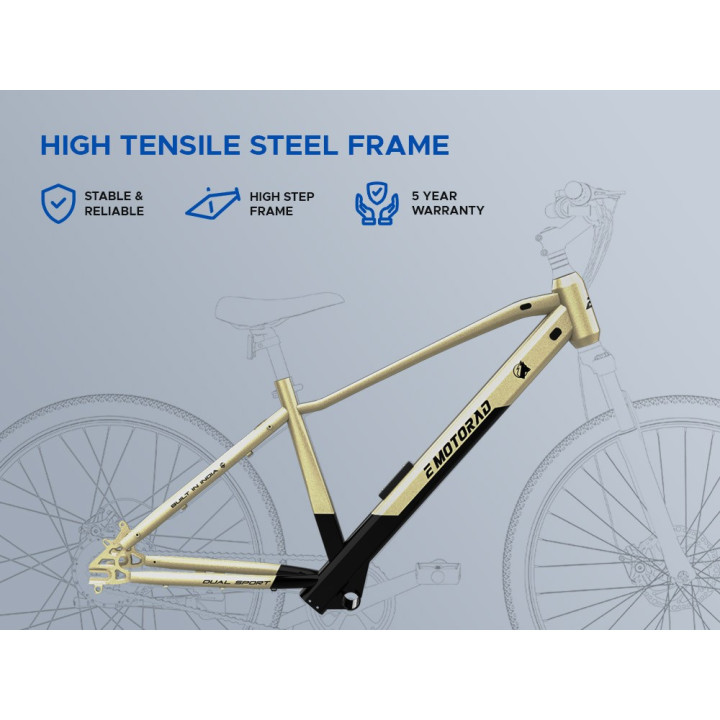 E Motorad X3 Cycle | Rugged, Sporty & Performance Bicycle
