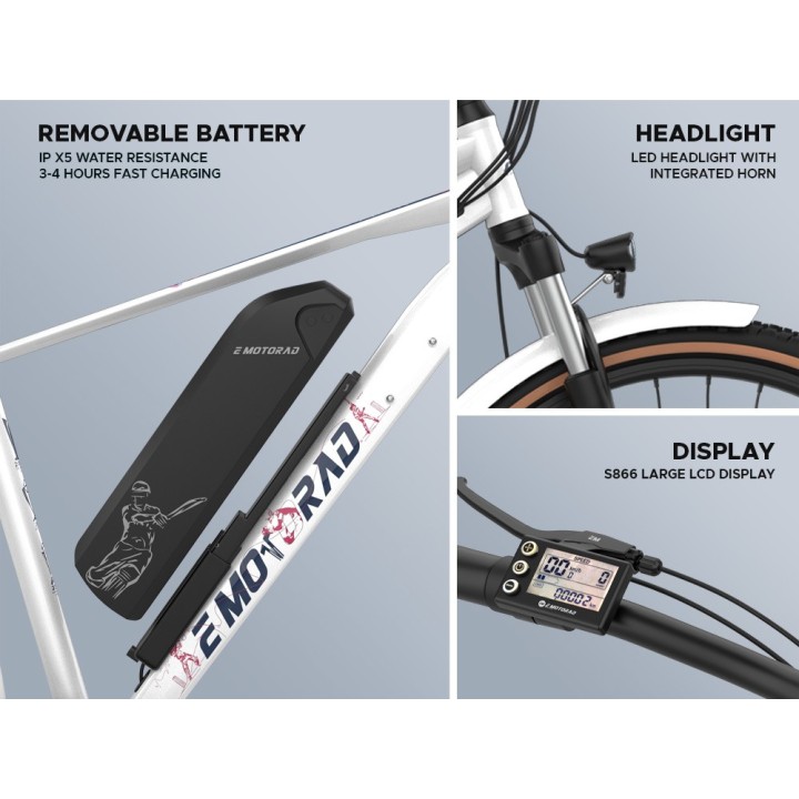 E Motorad Legend 07 MSD Edition Cycle | Premium Sport Bicycle