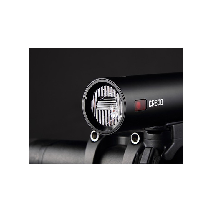 RAVEMEN CR800 Headlight – 800 Lumens Anti-Glare Bike Light for Night Riding.