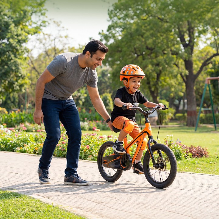 RoyalBaby Moon Kids Bicycle | Premium Safe & Stylish Cycle for Children
