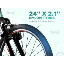 E MOTORAD DOPE 24" (SEA GREEN)