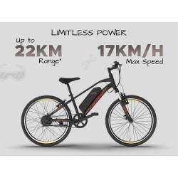 E MOTORAD DOPE 24" (INFERNO BLACK)