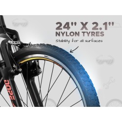 E MOTORAD DOPE 24" (INFERNO BLACK)