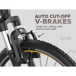 E MOTORAD DOPE 24" (INFERNO BLACK)