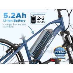 E MOTORAD DOPE 24" (TECHNO BLUE)