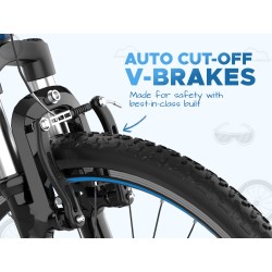 E MOTORAD DOPE 24" (TECHNO BLUE)