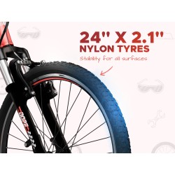 E MOTORAD DOPE 24" (RACER RED)