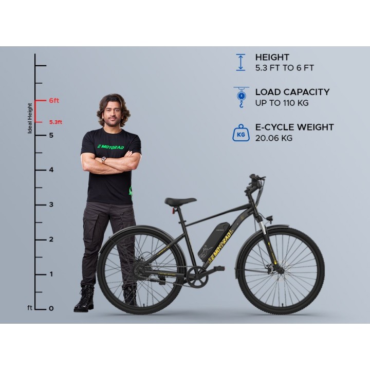 E Motorad Legend 07 MSD Edition Cycle | Premium Sport Bicycle