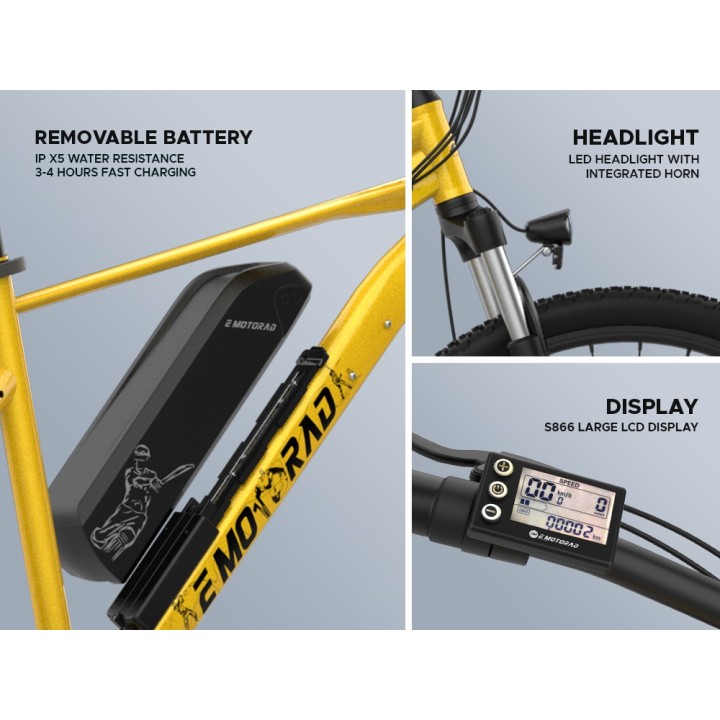 E Motorad Legend 07 MSD Edition Cycle | Premium Sport Bicycle