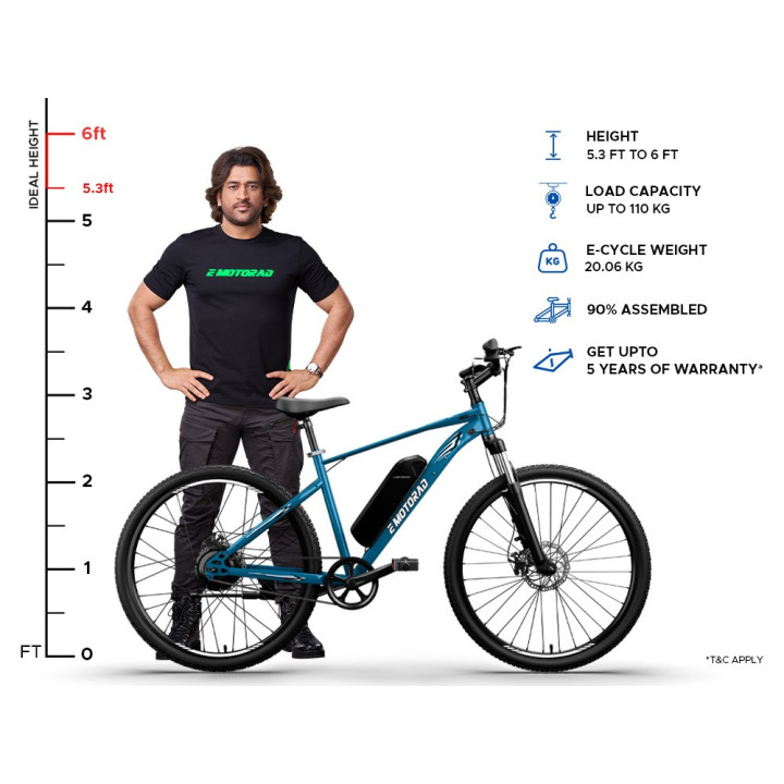 E Motorad X1 Cycle | Sporty City & Fitness Bicycle
