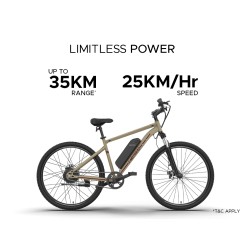 E MOTORAD X1 27.5" (BEIGE DESERT HAWK)