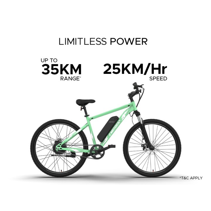 E Motorad X1 Cycle | Sporty City & Fitness Bicycle