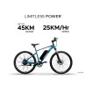 E MOTORAD X1 27.5" (ARCTIC BLUE) 10.2 AH
