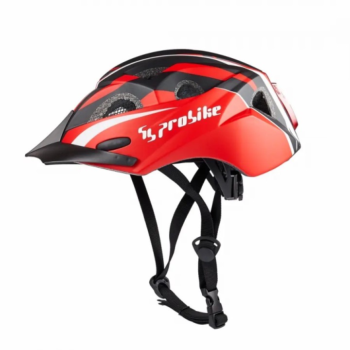 Probike Eclipse Cycling Helmet with Rear Safety Light | Lightweight & Safe