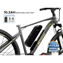 E MOTORAD X1 27.5" (PHANTOM GREY) 10.2 AH