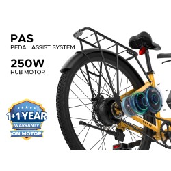 E MOTORAD ST-X 27.5" (YELLOW) WOMAN