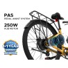 E MOTORAD ST-X 27.5" (YELLOW) WOMAN