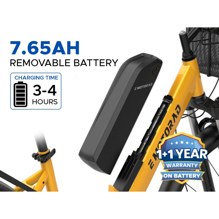 EMotorad ST-X Cycle | Performance Hybrid Electric Bicycle