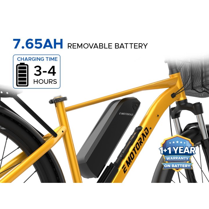 EMotorad ST-X Cycle | Performance Hybrid Electric Bicycle