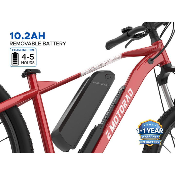 EMotorad T-Rex Air Cycle | Lightweight MTB Performance Bicycle