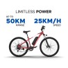 E MOTORAD T-REX AIR 29" (ROYAL RED)