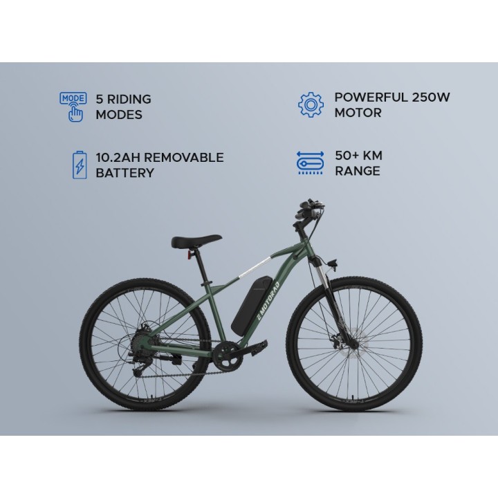 EMotorad T-Rex Air Cycle | Lightweight MTB Performance Bicycle