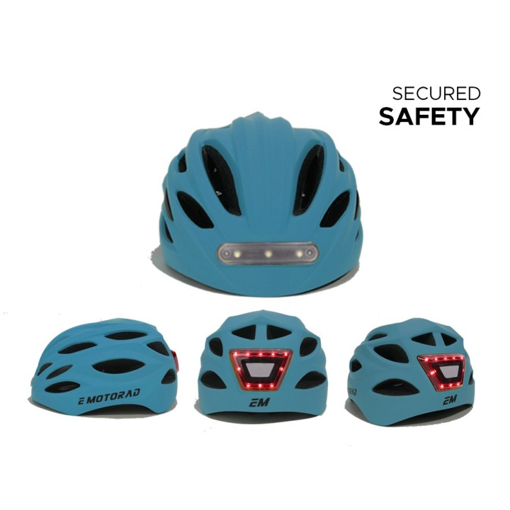 EMotorad Beacon Cycling Helmet | Smart Safety & Lightweight Design