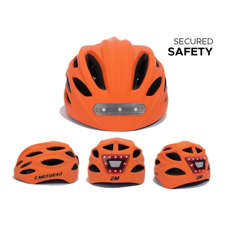 EMotorad Beacon Cycling Helmet | Smart Safety & Lightweight Design