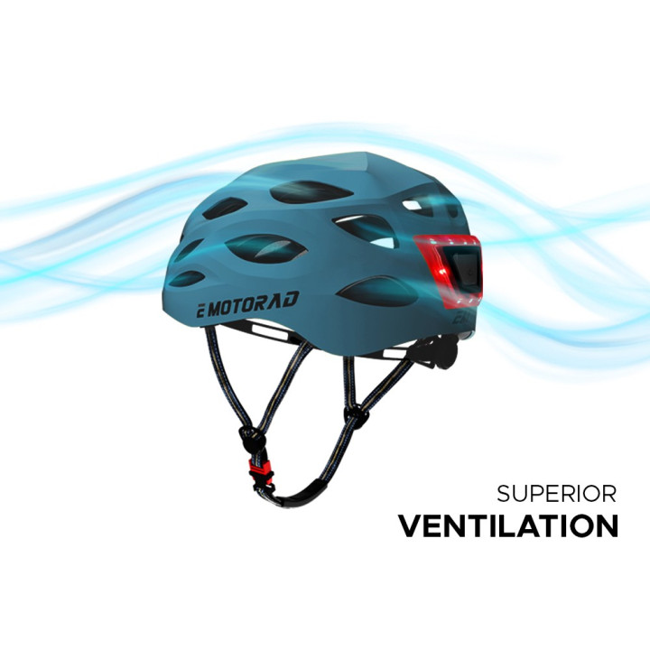 EMotorad Beacon Cycling Helmet | Smart Safety & Lightweight Design