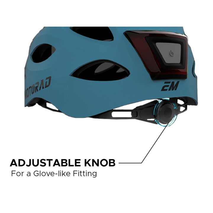 EMotorad Beacon Cycling Helmet | Smart Safety & Lightweight Design