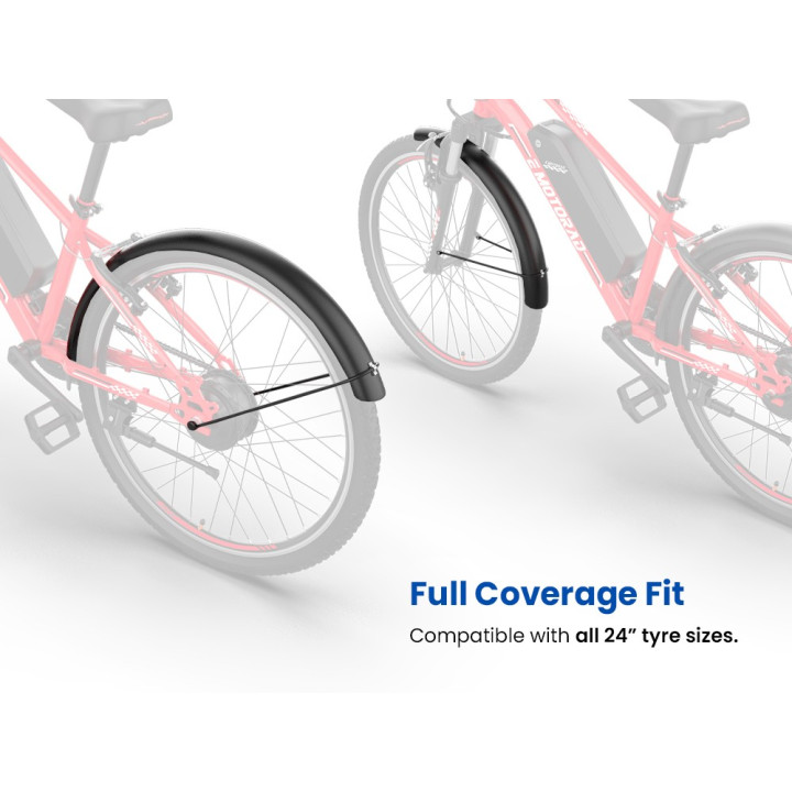 EMotorad Metal Mudguard for Cycle | Durable & All-Weather Protection