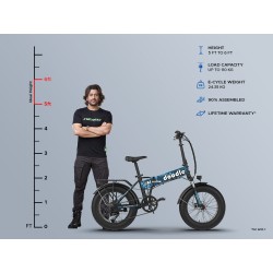 E MOTORAD DOODLE PRO (MILITARY BLUE)