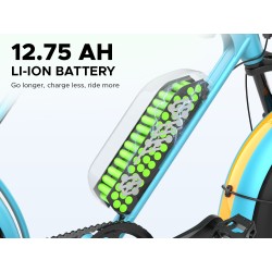 E MOTORAD RANGER (CITRUS BLUE)