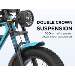 E MOTORAD RANGER (CITRUS BLUE)