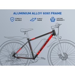 E MOTORAD T-Rex+ V3 27.5" (CRIMSON BLACK)