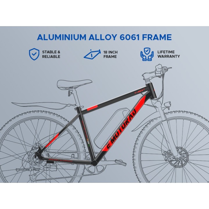 T-Rex+ V3 Cycle | MTB Style Performance & Comfort Bike