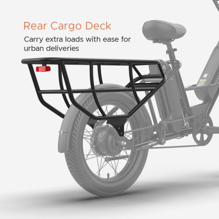 EMotorad G1 Cargo E-Cycle | Heavy-Duty Electric Cargo Bicycle